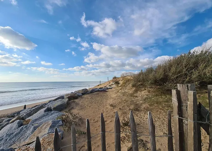 度假居 Pavillon Pres De L'ocean Avec Piscine Chauffee Securisee - Fr-1-224c-355